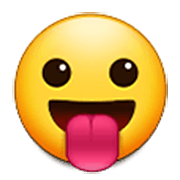 😛 Emoji Rosto Mostrando A Língua na Samsung One UI 3.1.1.