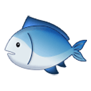 Emoji 🐟 Pesce su Samsung One UI 3.1.1.