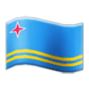 🇦🇼 Emoji Bandera: Aruba en Samsung One UI 3.1.1.