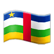🇨🇫 Emoji Bandera: República Centroafricana en Samsung One UI 3.1.1.