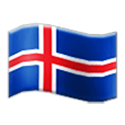 🇮🇸 Emoji Bandera: Islandia en Samsung One UI 3.1.1.