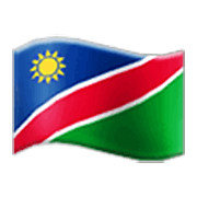 🇳🇦 Emoji Bandera: Namibia en Samsung One UI 3.1.1.