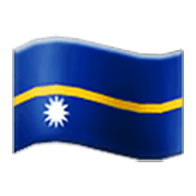 🇳🇷 Emoji Bandera: Nauru en Samsung One UI 3.1.1.