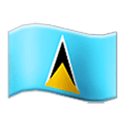 🇱🇨 Emoji Bandera: Santa Lucía en Samsung One UI 3.1.1.