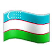 🇺🇿 Emoji Bandera: Uzbekistán en Samsung One UI 3.1.1.