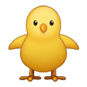 Emoji 🐥 Pulcino Visto Di Fronte su Samsung One UI 3.1.1.