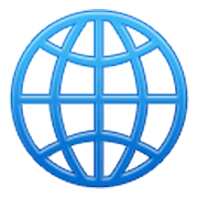 Émoji 🌐 Globe Avec Méridiens sur Samsung One UI 3.1.1.