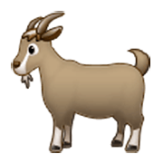 Émoji 🐐 Chèvre sur Samsung One UI 3.1.1.