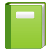 📗 Emoji grünes Buch Samsung One UI 3.1.1.