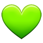 💚 Emoji grünes Herz Samsung One UI 3.1.1.