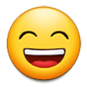 😄 Emoji grinsendes Gesicht mit lachenden Augen Samsung One UI 3.1.1.
