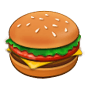 Émoji 🍔 Hamburger sur Samsung One UI 3.1.1.