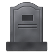 Emoji 🪦 Lapide su Samsung One UI 3.1.1.