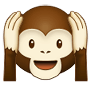 🙉 Emoji sich die Ohren zuhaltendes Affengesicht Samsung One UI 3.1.1.