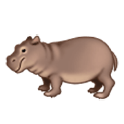 Émoji 🦛 Hippopotame sur Samsung One UI 3.1.1.
