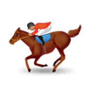🏇🏽 Emoji Corrida De Cavalos: Pele Morena na Samsung One UI 3.1.1.