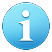 ℹ️ Emoji Buchstabe „i“ in blauem Quadrat Samsung One UI 3.1.1.