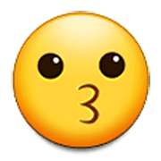 😗 Emoji Rosto Beijando na Samsung One UI 3.1.1.
