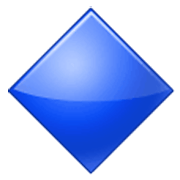 Émoji 🔷 Grand Losange Bleu sur Samsung One UI 3.1.1.