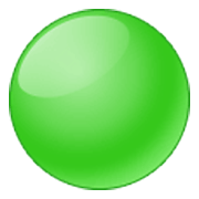 Emoji 🟢 Cerchio Verde su Samsung One UI 3.1.1.