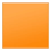 🟧 Emoji oranges Viereck Samsung One UI 3.1.1.
