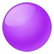Émoji 🟣 Disque Violet sur Samsung One UI 3.1.1.