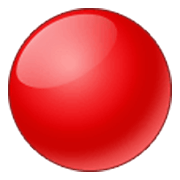 🔴 Emoji Círculo Rojo Grande en Samsung One UI 3.1.1.