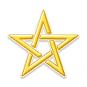 Emoji ⛦ Pentagramma che vortica a sinistra su Samsung One UI 3.1.1.