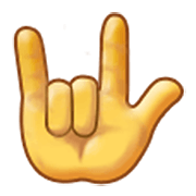 Emoji 🤟 Gesto Ti Amo su Samsung One UI 3.1.1.
