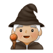 Emoji 🧙🏼 Mago: Carnagione Abbastanza Chiara su Samsung One UI 3.1.1.