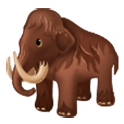 Emoji 🦣 Mammut su Samsung One UI 3.1.1.
