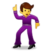 🕺 Emoji Homem Dançando na Samsung One UI 3.1.1.