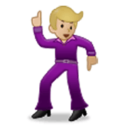 🕺🏼 Emoji Homem Dançando: Pele Morena Clara na Samsung One UI 3.1.1.