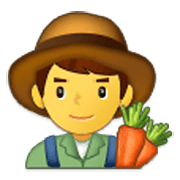 👨‍🌾 Emoji Agricultor en Samsung One UI 3.1.1.