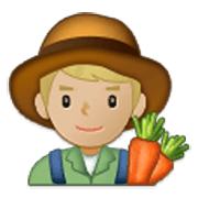 👨🏼‍🌾 Emoji Agricultor: Tono De Piel Claro Medio en Samsung One UI 3.1.1.