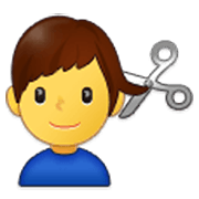 Émoji 💇‍♂️ Homme Qui Se Fait Couper Les Cheveux sur Samsung One UI 3.1.1.