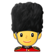 💂‍♂️ Emoji Guardia Hombre en Samsung One UI 3.1.1.