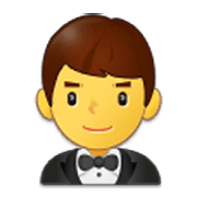 🤵‍♂️ Emoji Hombre Con Esmoquin en Samsung One UI 3.1.1.