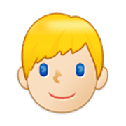 👱🏻‍♂️ Emoji Mann: helle Hautfarbe, blond Samsung One UI 3.1.1.