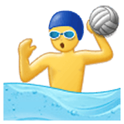 🤽‍♂️ Emoji Hombre Jugando Al Waterpolo en Samsung One UI 3.1.1.