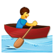 🚣‍♂️ Emoji Mann im Ruderboot Samsung One UI 3.1.1.