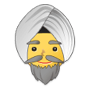 👳‍♂️ Emoji Homem Com Turbante na Samsung One UI 3.1.1.