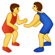 🤼‍♂️ Emoji Hombres Luchando en Samsung One UI 3.1.1.