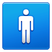 Émoji 🚹 Symbole Toilettes Hommes sur Samsung One UI 3.1.1.