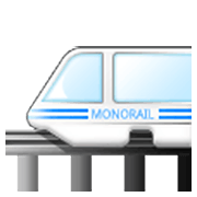 Émoji 🚝 Monorail sur Samsung One UI 3.1.1.