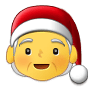 Emoji 🧑‍🎄 Santa Claus su Samsung One UI 3.1.1.