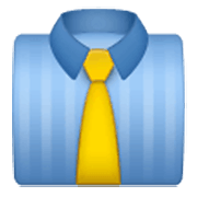 Emoji 👔 Cravatta su Samsung One UI 3.1.1.
