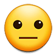 Emoji 😐 Faccina Neutra su Samsung One UI 3.1.1.