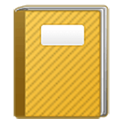 📔 Emoji Notizbuch mit dekorativem Einband Samsung One UI 3.1.1.
