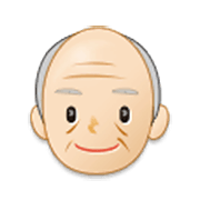 Émoji 👴🏻 Homme âgé : Peau Claire sur Samsung One UI 3.1.1.
